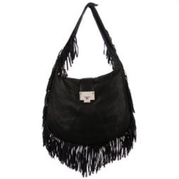 JIMMY CHOO FRINGE PURSE - Picture 5 of 10